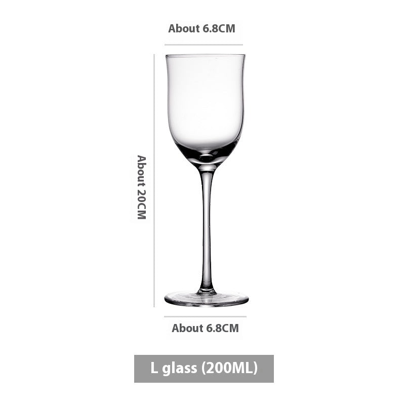 Handmade Crystal Stem Cocktail Glass Tasting Cup