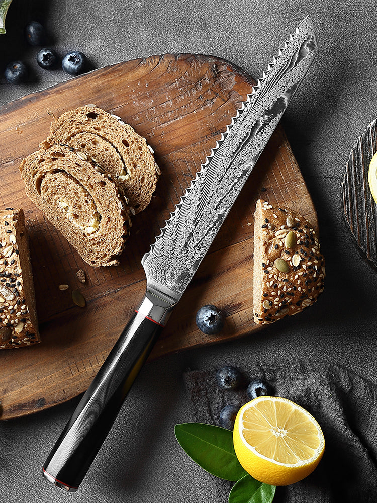 Japanese Damascus Steel Kitchen Knife