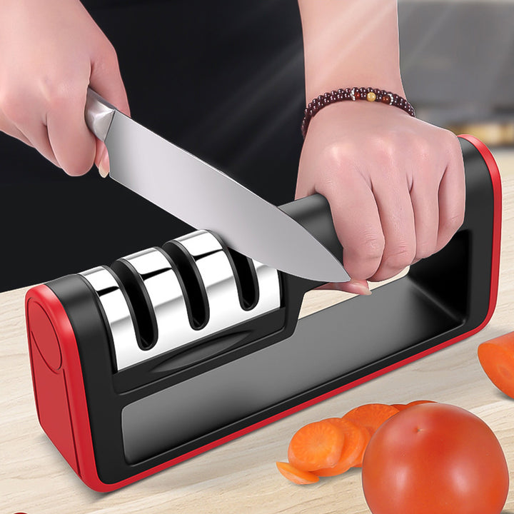 Professional Three-Stage Diamond Knife Sharpener Tool