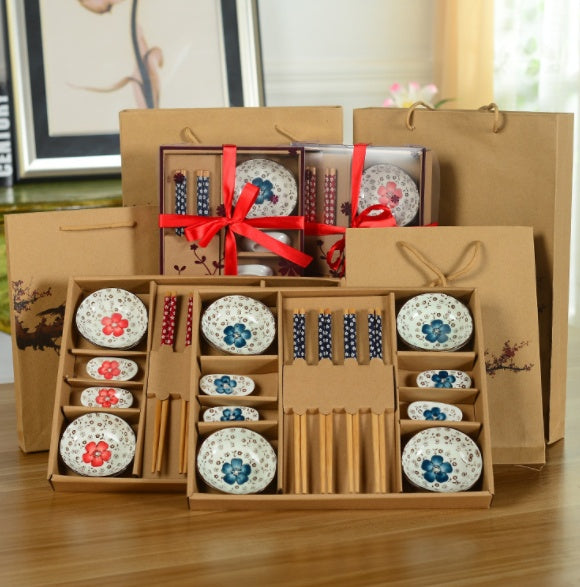 Twelve-Piece Ceramic Tableware Giftware Set