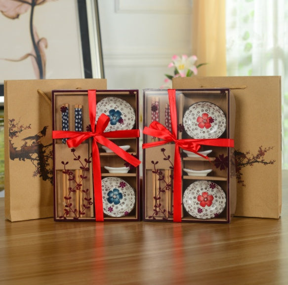 Twelve-Piece Ceramic Tableware Giftware Set