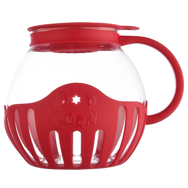 Microwave Oven High Boron Glass Popcorn Popper