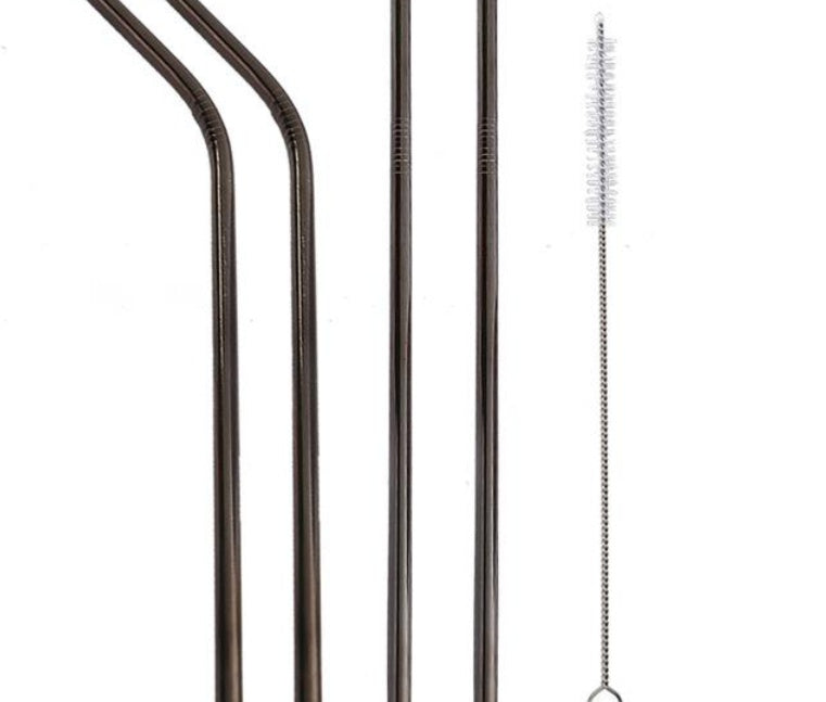 Stainless Steel Straws Multiple Color Option