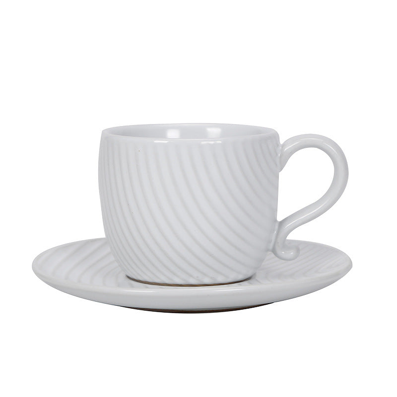 Artisan Coffee Cups & Saucers