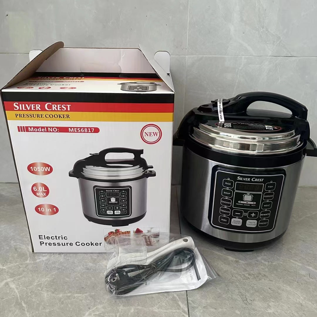 6L Automatic Electric Pressure Cooker