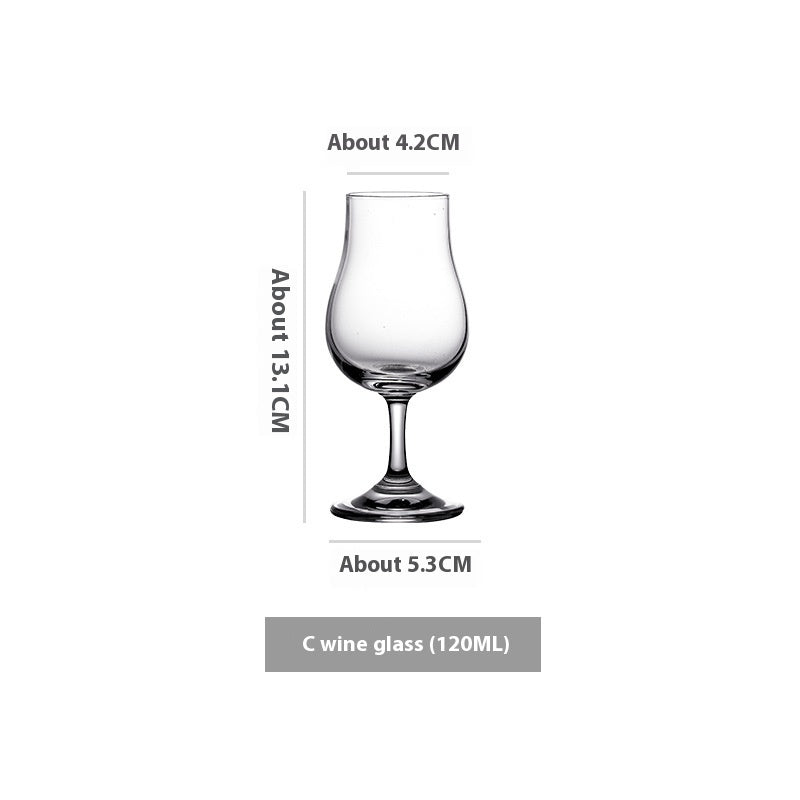 Handmade Crystal Stem Cocktail Glass Tasting Cup