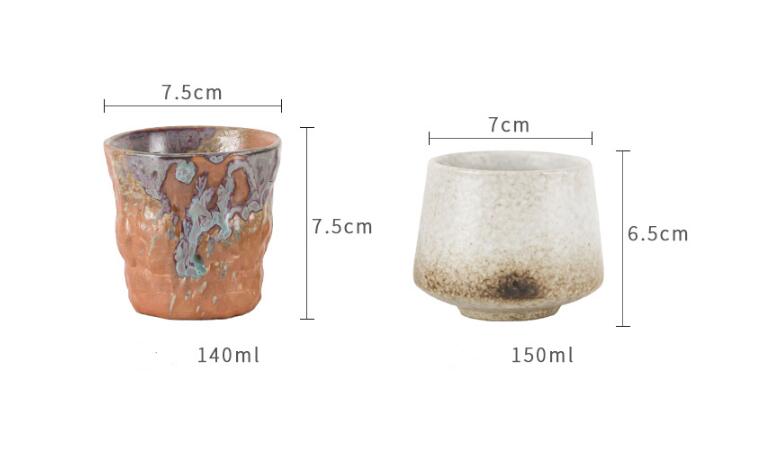 Japanese Style Artisan Pottery Tea Cup