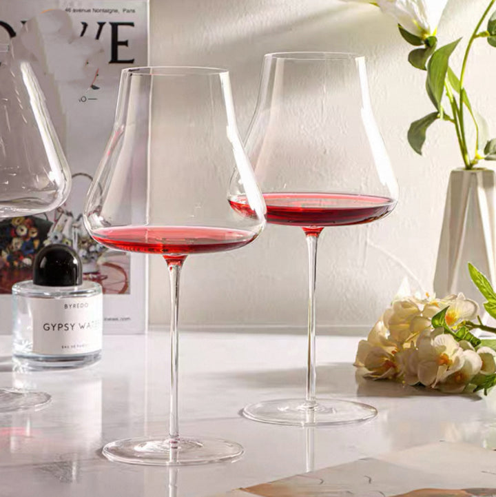 Red Wine Champagne Flutes Crystal Glasses