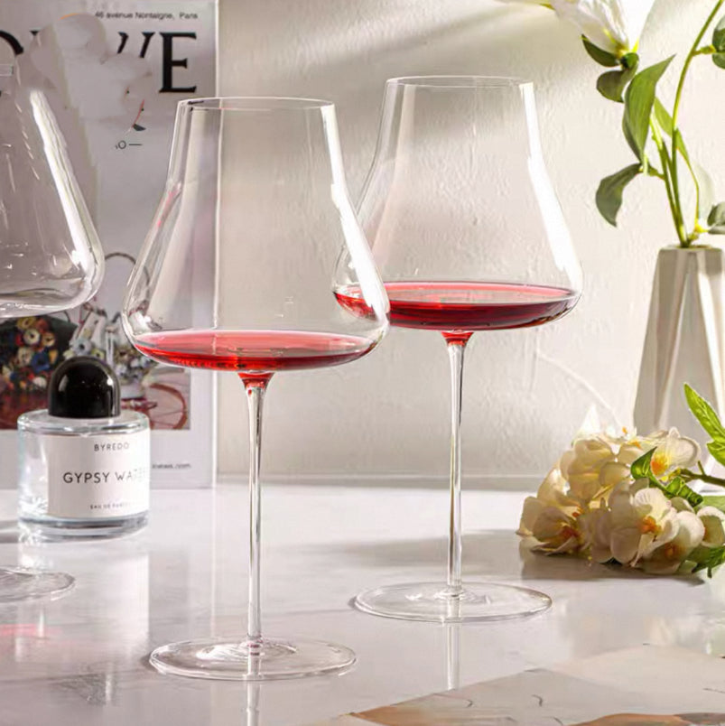 Red Wine Champagne Flutes Crystal Glasses