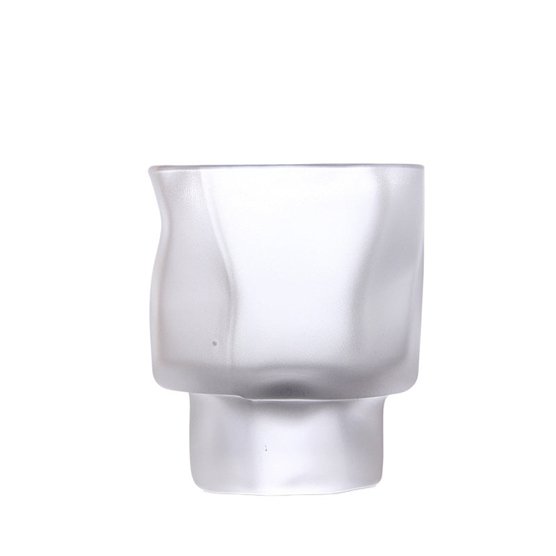 Handmade Japanese Crystal Glass Tea Cup