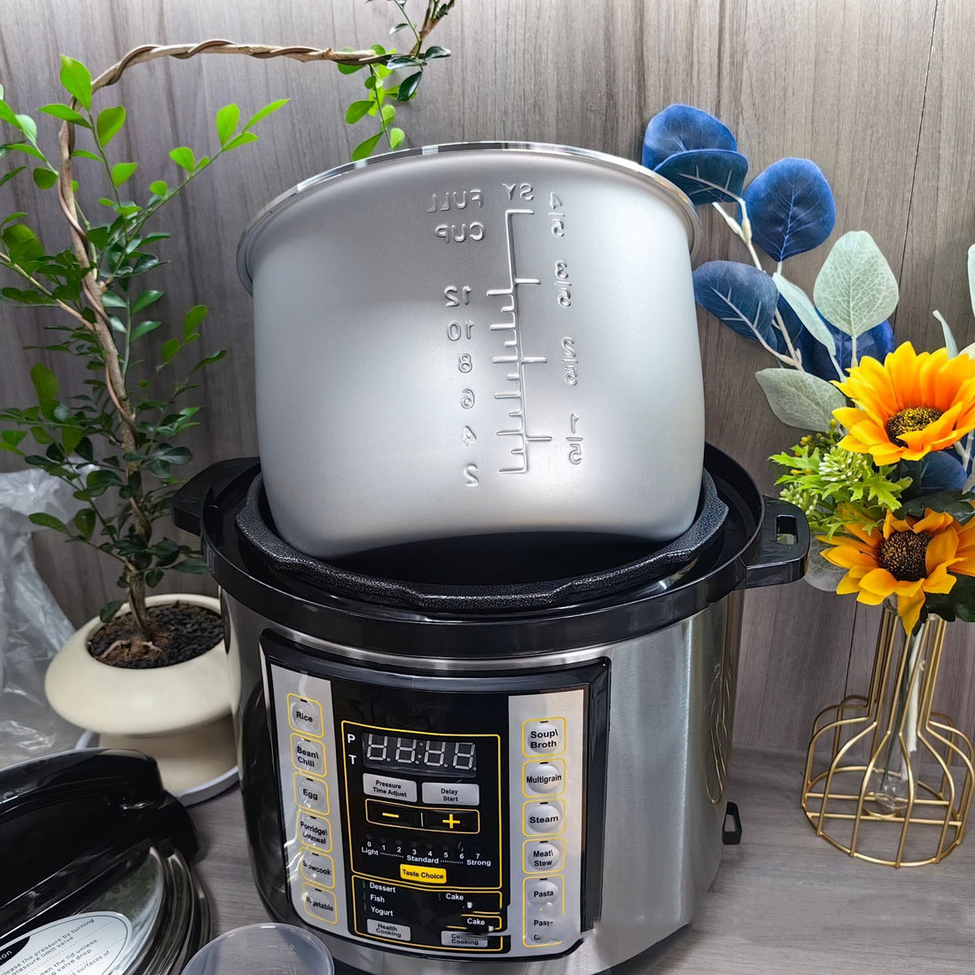 6L Electric Pressure Cooker Rice Cooker