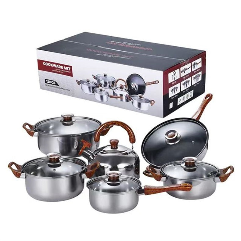 Stainless Steel Pot Set