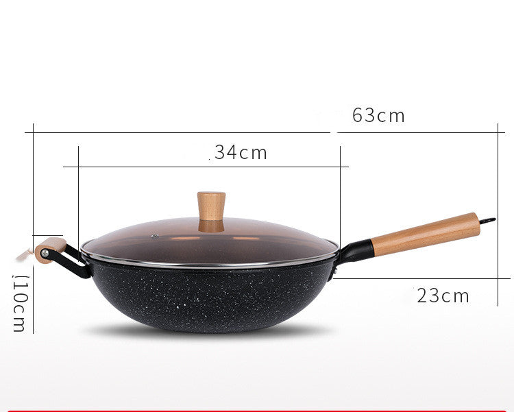 Nonstick Frying Pan/Wok With Lid