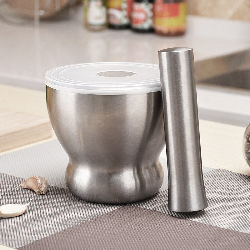 304 Stainless Mortar & Pestle