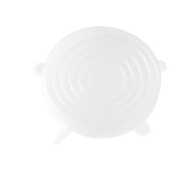 Six-Piece Stretch Silicone Lids for Food Storage