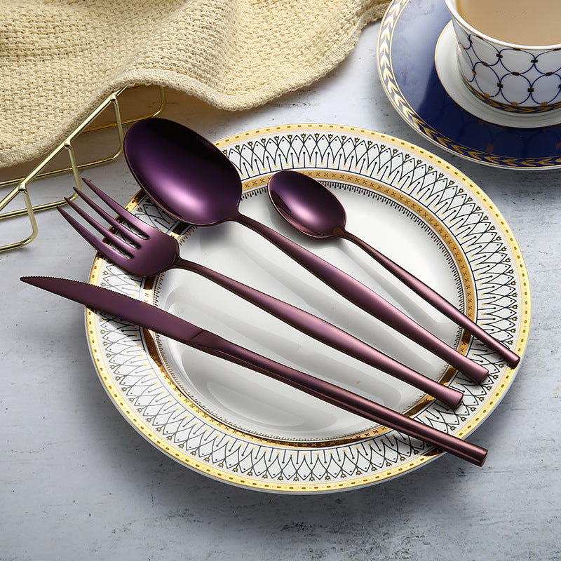 304 stainless steel cutlery western food set