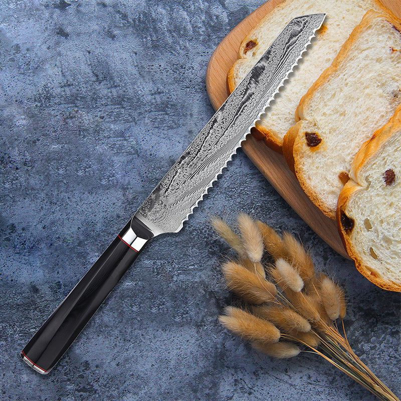 Japanese Damascus Steel Kitchen Knife