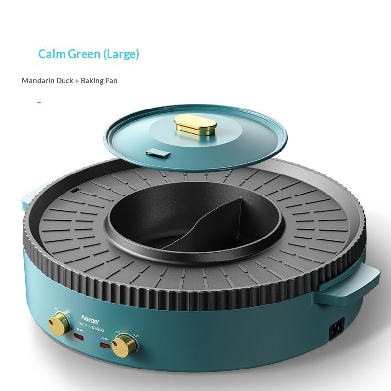 Multi-functional Hot Pot And Grill Combo