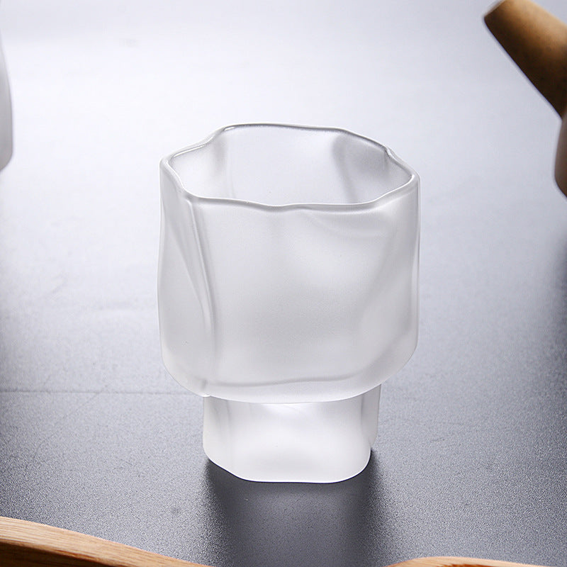 Handmade Japanese Crystal Glass Tea Cup