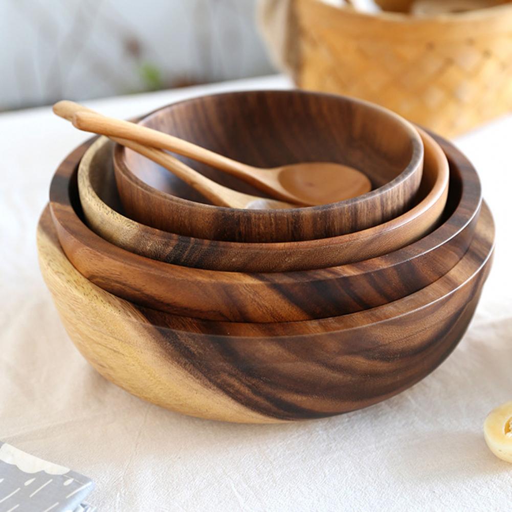 Versatile Handmade Wooden Bowl