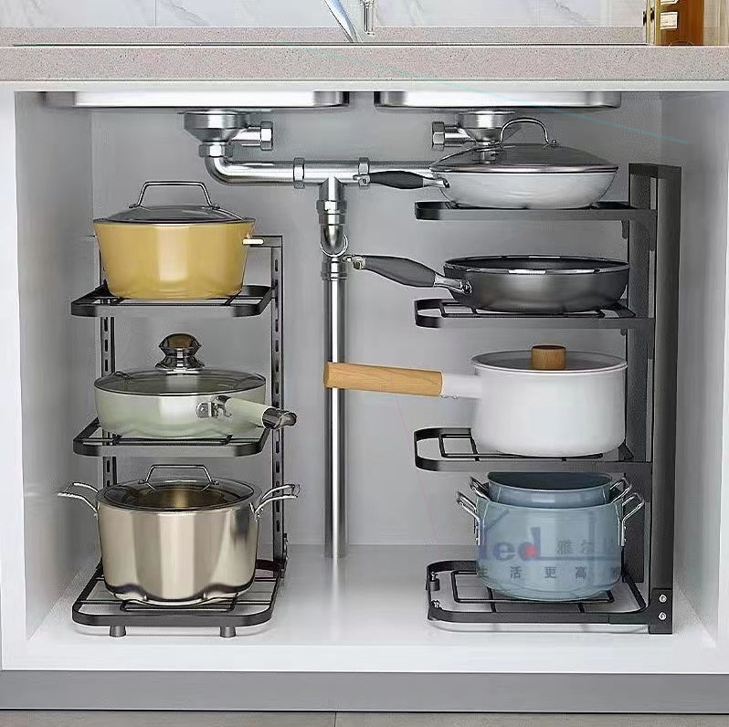Kitchen Stainless Steel Storage Rack