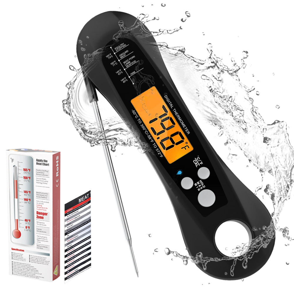 Foldable Waterproof Electronic Oven Thermometer