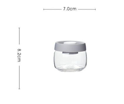 Vacuum Seal Glass Storage Jar