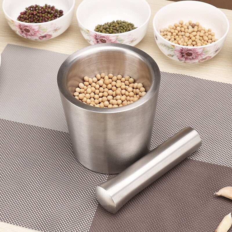 304 Stainless Mortar & Pestle