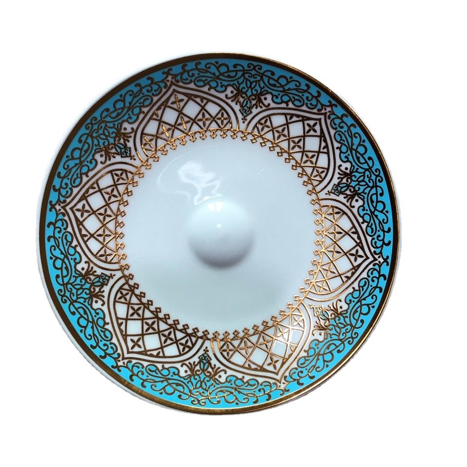 Turkish Glass Coffee/Tea Cup Saucer Set