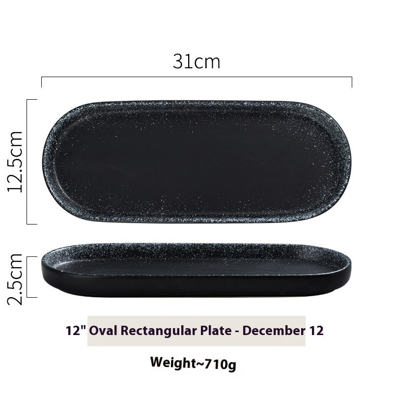 Ceramic Plate Dessert Snack Dish