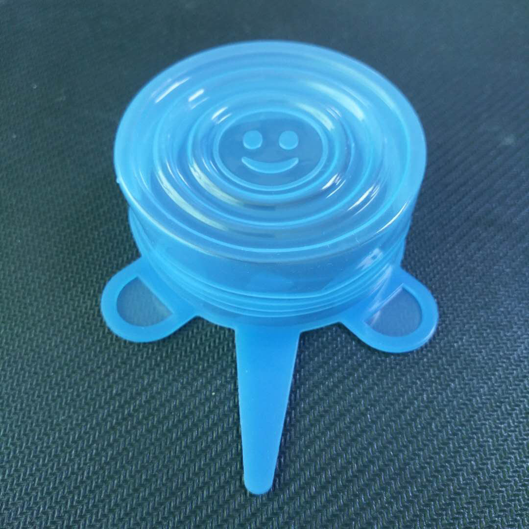Six-Piece Stretch Silicone Lids for Food Storage