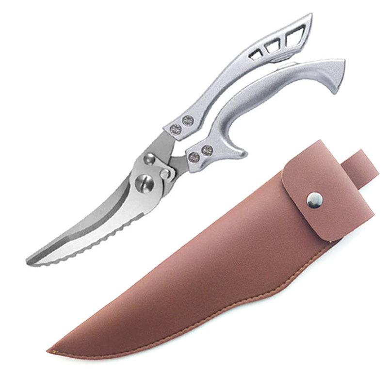 Stainless Steel Kitchen Scissors Meat/Fish Cutter