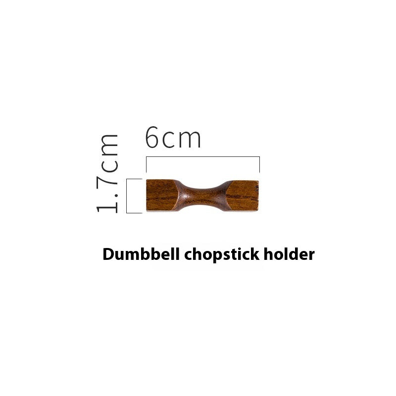 Japanese Style Wooden Chopsticks & Spoon Rest Holder
