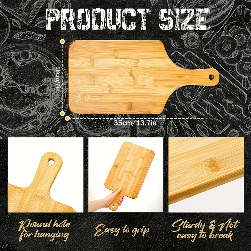 Household Bamboo Pizza Cutting Board