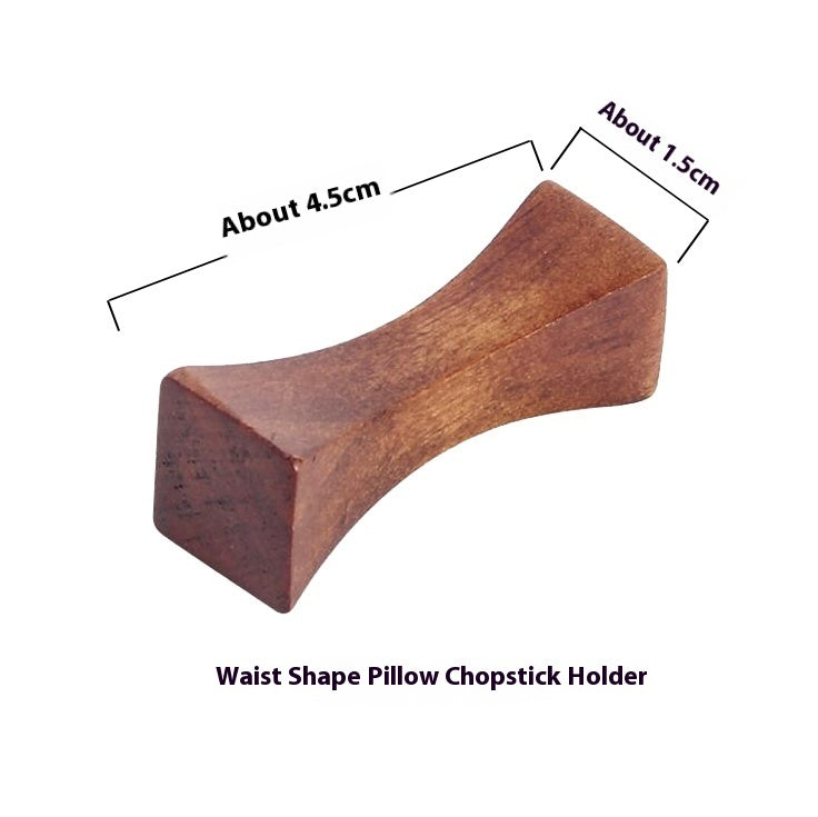 Japanese Style Wooden Chopsticks & Spoon Rest Holder