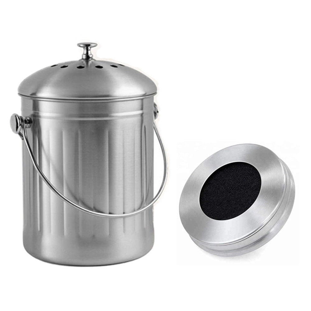 Stainless Steel Compost Bin
