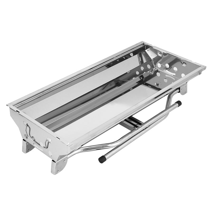 Outdoor Folding BBQ Stainless Steel Grill