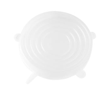 Six-Piece Stretch Silicone Lids for Food Storage