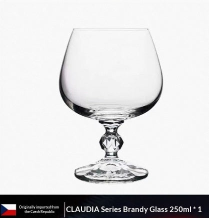 Elegant Red Wine Crystal Brandy Whiskey Glass
