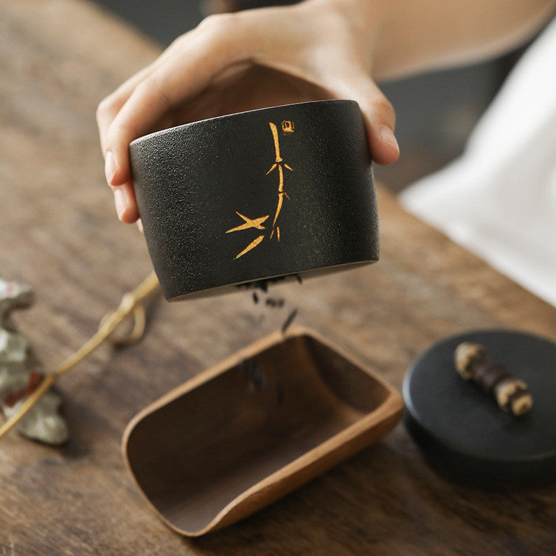 Tea Ceramic Storage Jar