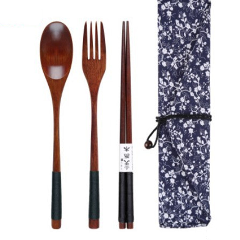 Japanese Style Chopsticks with Spoon Set