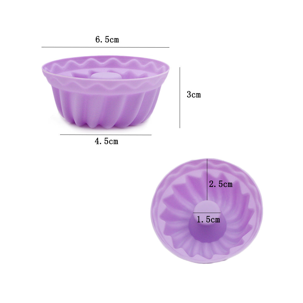 Twelve-Piece Silicone Muffin/Cupcake Set