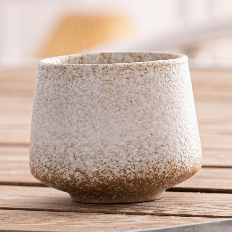 Japanese Style Artisan Pottery Tea Cup