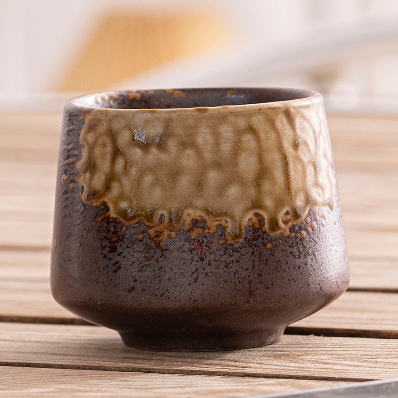 Japanese Style Artisan Pottery Tea Cup