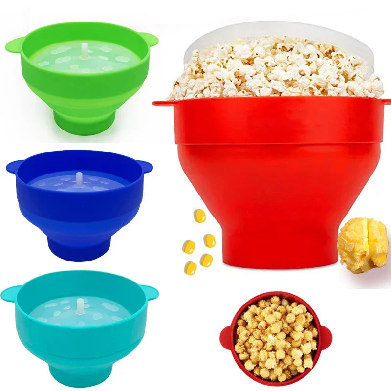 Kitchen Microwave Oven Popcorn Machine Silicone