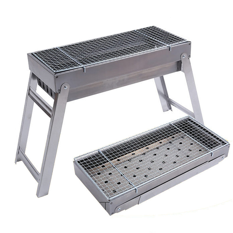 Outdoor Folding Charcoal Barbecue Grill
