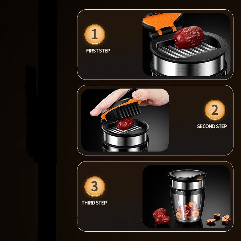 Integrated Vegetable/Fruit Cutter Gadget