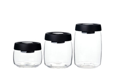 Vacuum Seal Glass Storage Jar