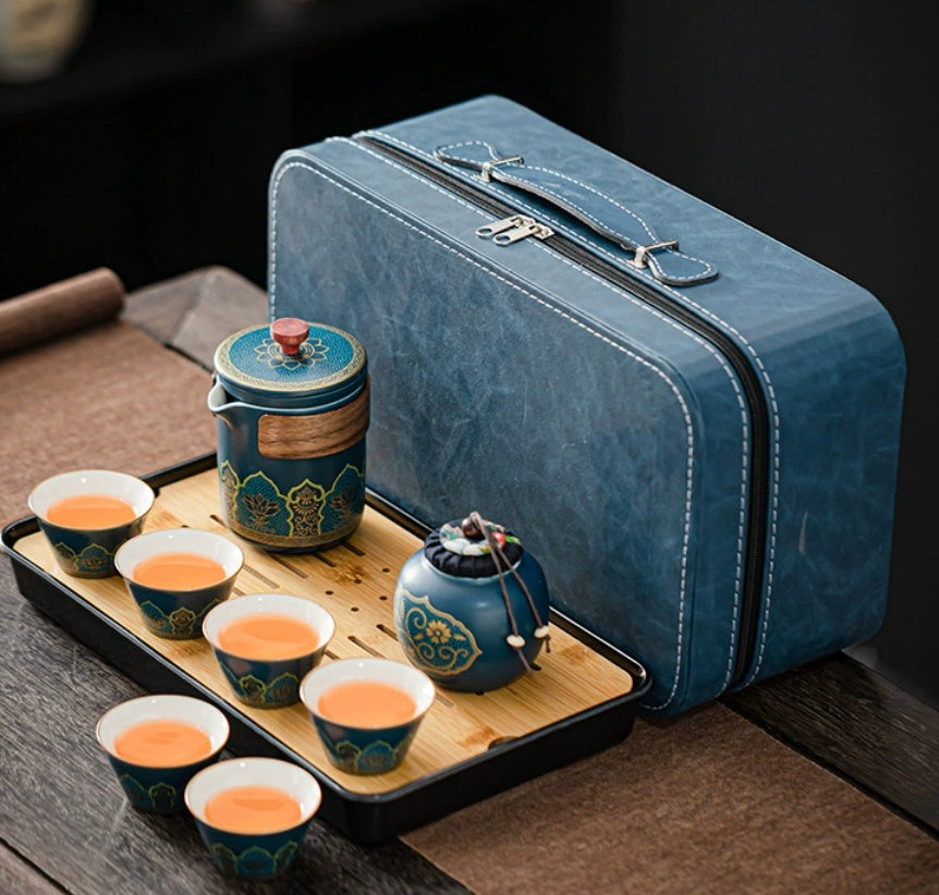 Ceramic Tea Set Gift Boxed - Four Items