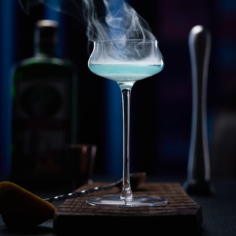 Handmade Crystal Stem Cocktail Glass Tasting Cup